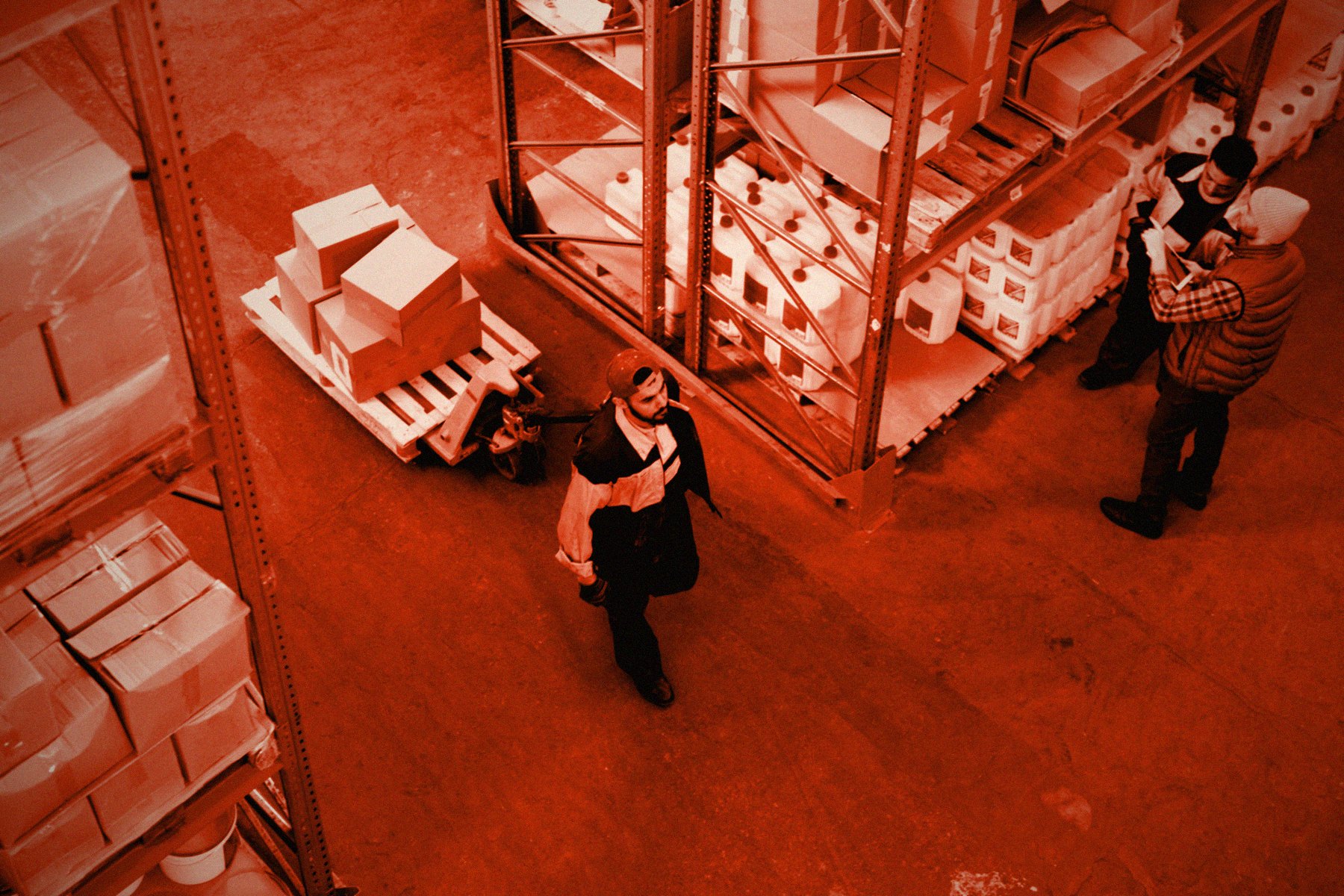 Inside The Sorting Centre, Ilkeston, Derbyshire